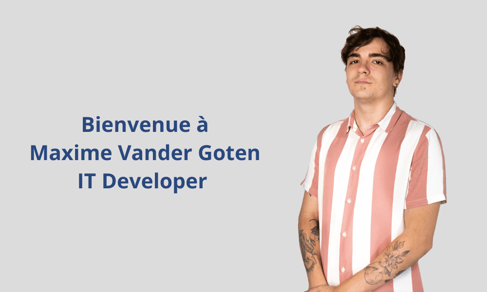 Maxime Vander Goten : it Developer chez Multios